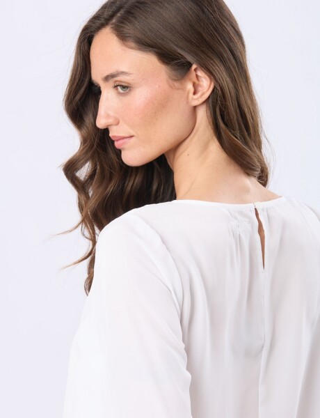 BLUSA LISA Blanco