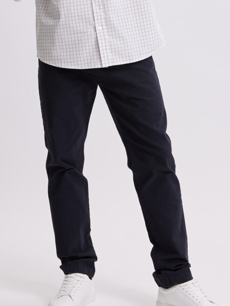 Pantalón chino Azul Marino