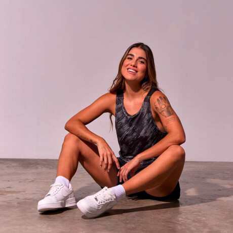 Remera Tank Top Print New York de Mujer Negro