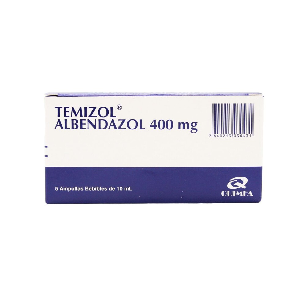 TEMIZOL BEBIBLE CJ X 5 AMPOLLAS única