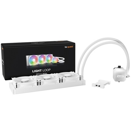 Water Cooler Be Quiet! Light Loop 360MM Blanco 001