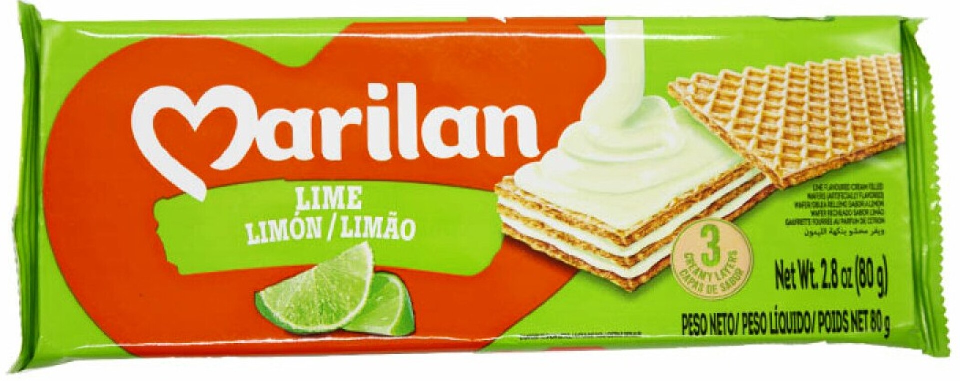 WAFFLE RELL MARILAN 70G LIMON 
