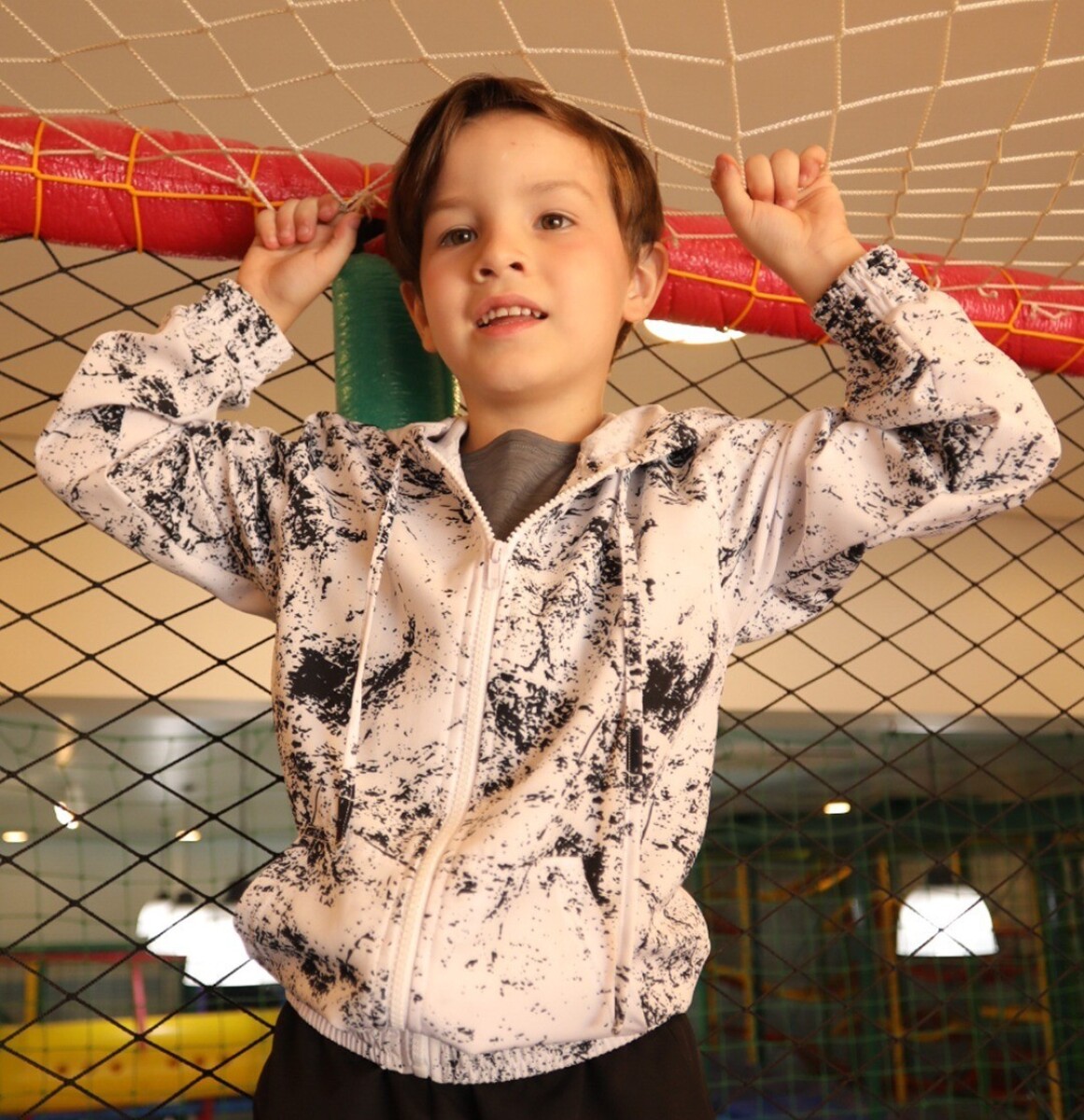 Campera Estampada. 