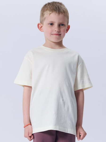 Remera Algodón Flame Crudo