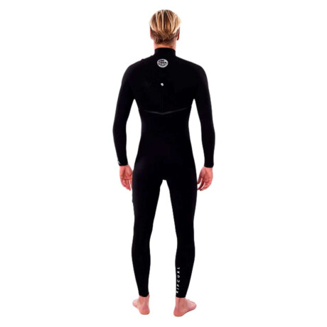 Traje Rip Curl E BOMB 43GB Zip Free (sin cierre) Negro