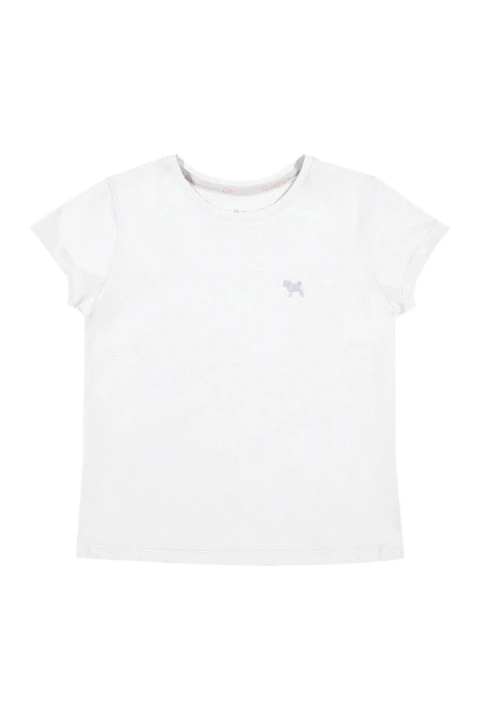 Blusa Manga Corta Blanco