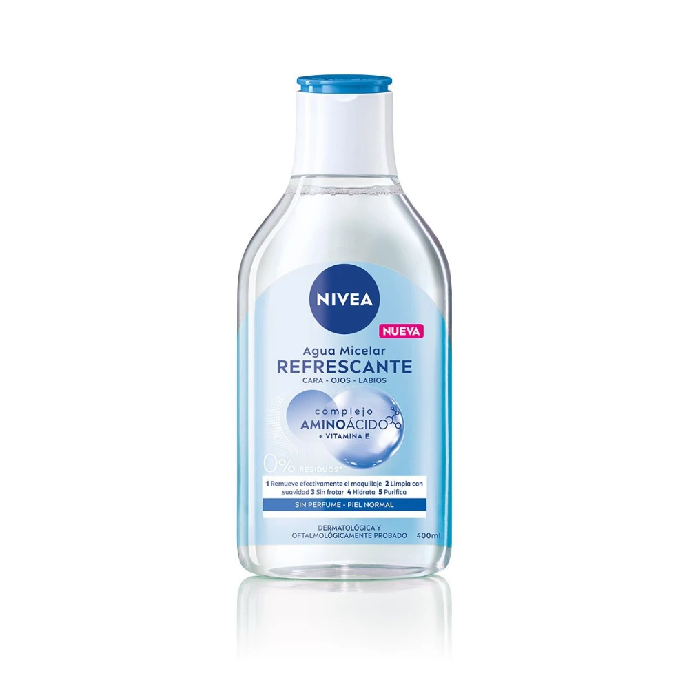 NIVEA FACE CLEAN AGUA MICE P/NOR 400 ML