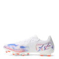 Championes de Fútbol 11 Hombre Puma Future 8 Play FG Blanco - Anaranjado - Azul