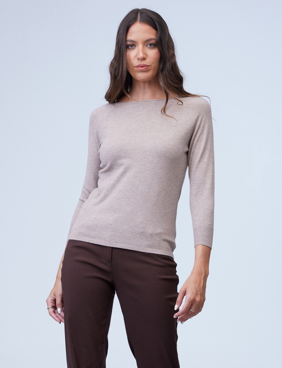 Buzo Basico - Tostado 