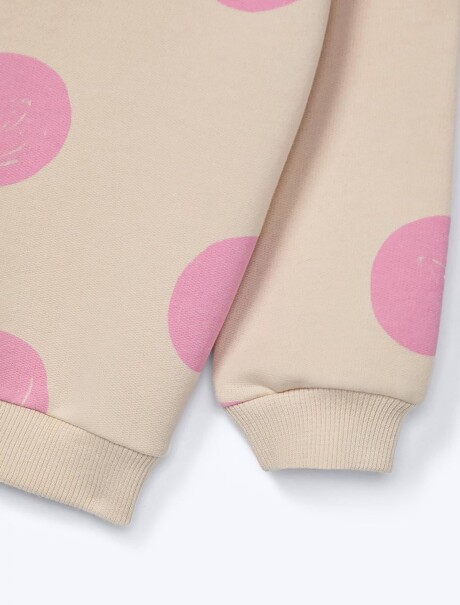 BUZO ESTAMPADO INFANTIL BEIGE