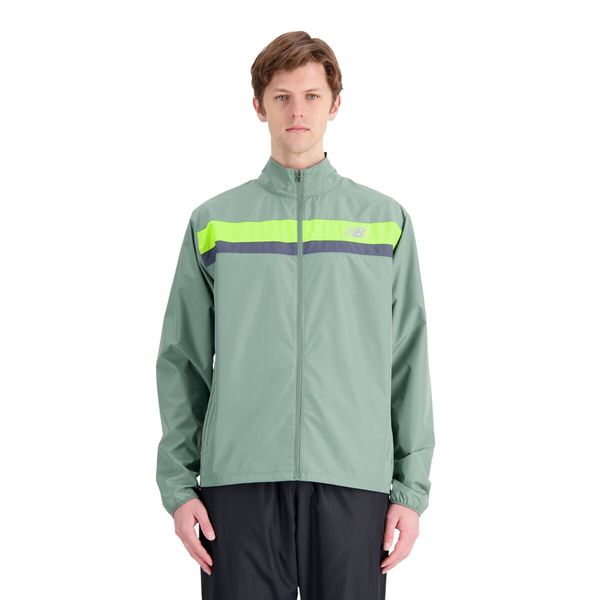 Campera New Balance de Hombre - Accelerate - MJ23236DKJ - DARKJUNI 
