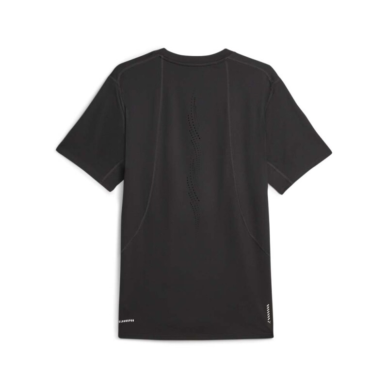 Run Cloudspun SS Tee - Hombre Black