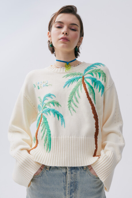 Sweater Palma Crudo