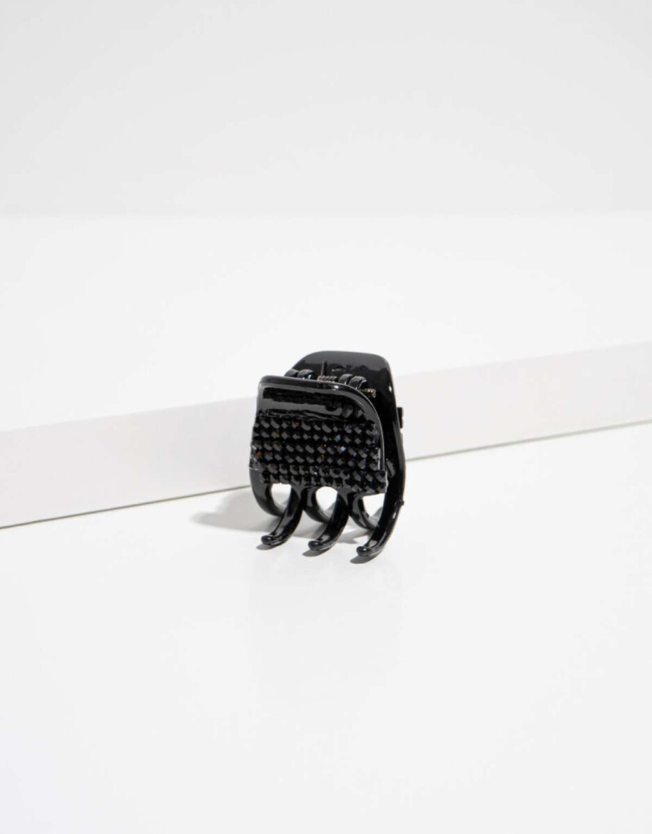 Broche Acrilico - Negro 