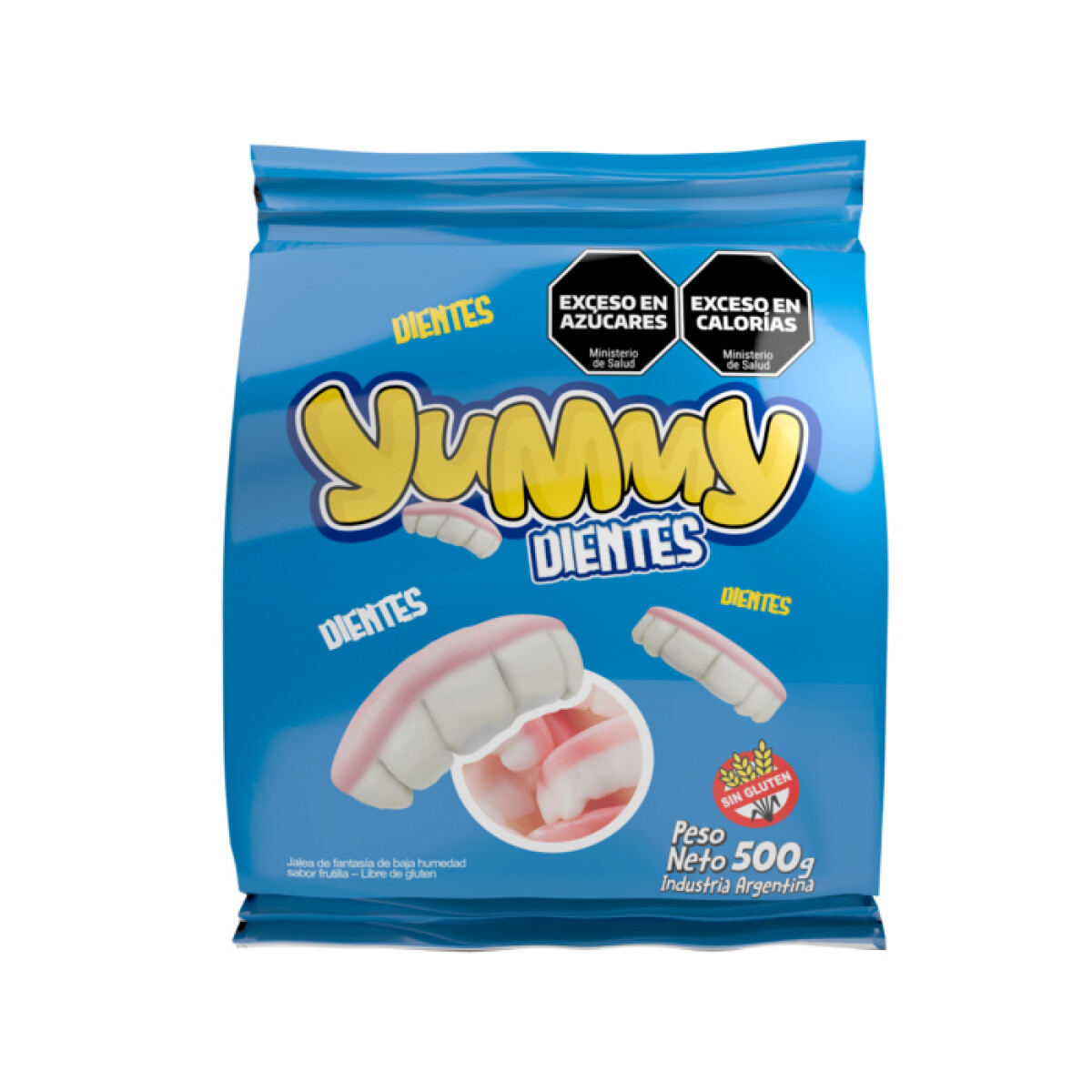 Goma Yummy 500 grs - Dientes 