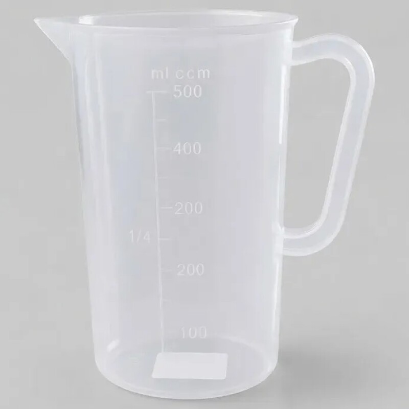 Jarra Medidora Graduada De Plástico - 500ml - F/plm-05 Jarra Medidora Graduada De Plástico - 500ml - F/plm-05
