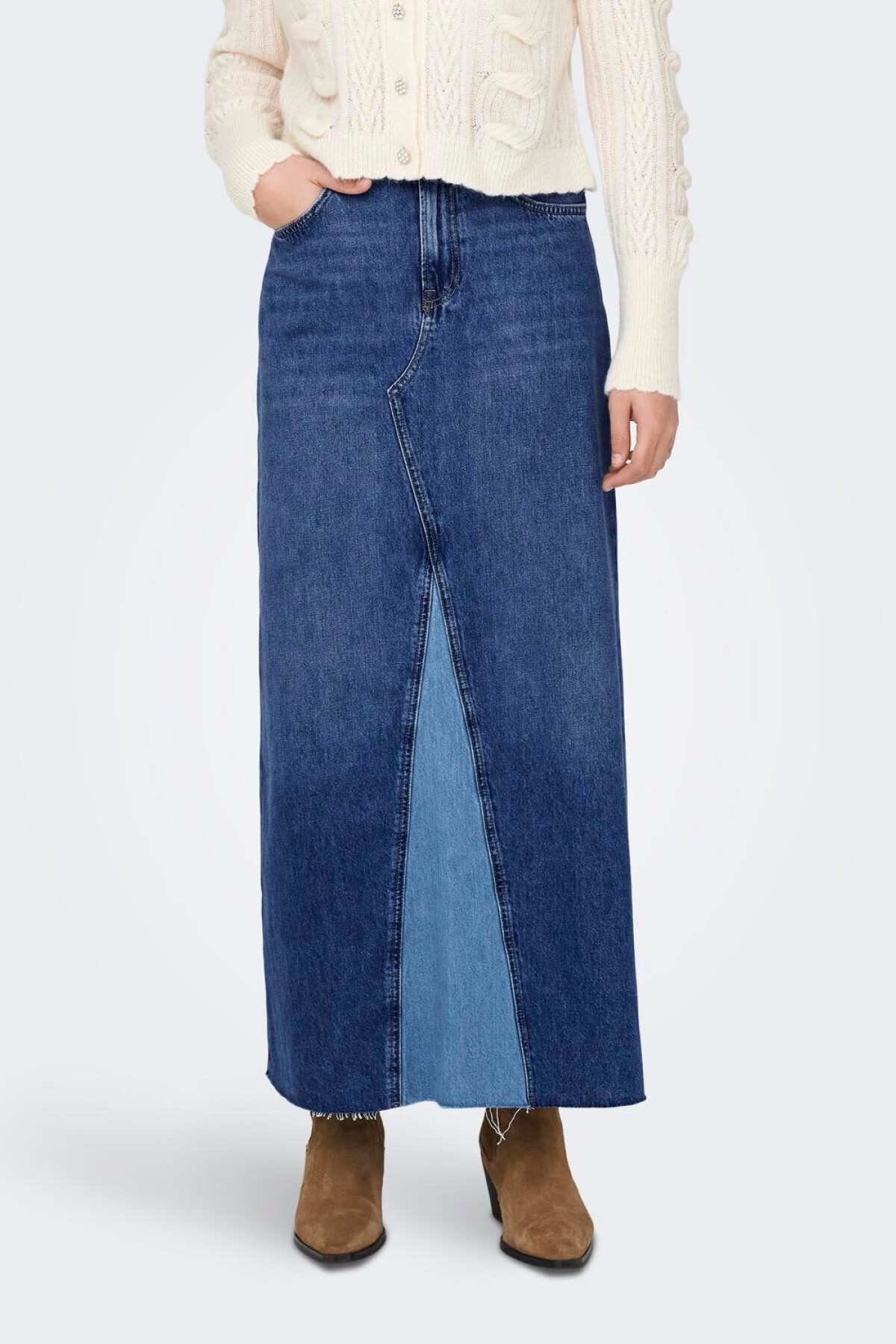 Falda Mochi Medium Blue Denim