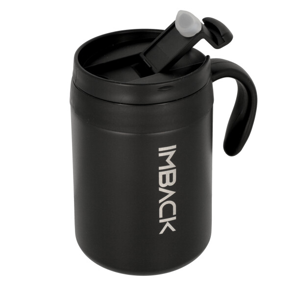 Taza Vaso Termico 503ml Tapa Asa Acero Inoxidable Doble Capa Taza Vaso Termico 503ml Tapa Asa Acero Inoxidable Doble Capa