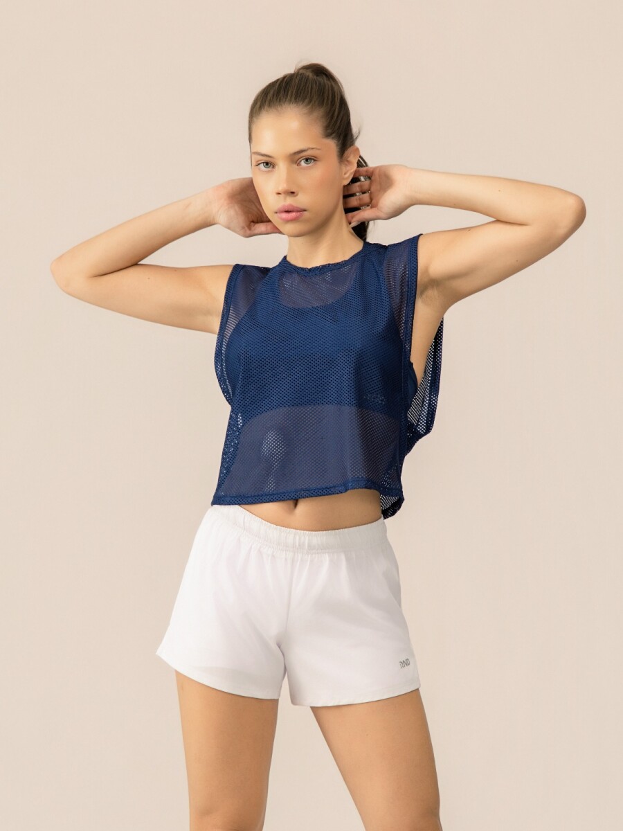 Musculosa de Red. - AZUL MARINO 