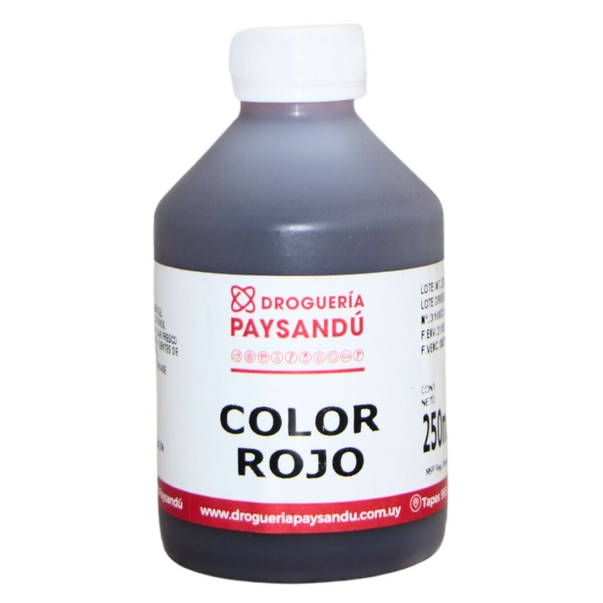 Color Rojo - 250 mL 