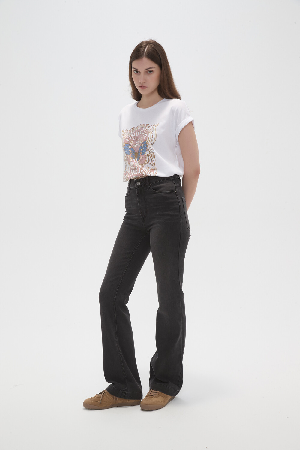 Pantalon Frankie Gris Medio