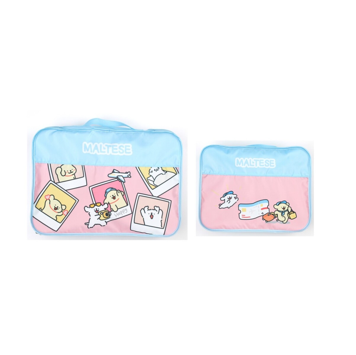 Organizador de viaje perritos - diseño 2 