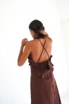 Blue Lagoon Dress Chocolate