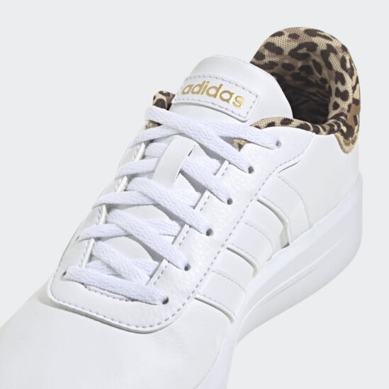 Championes Adidas Court Platform Blanco