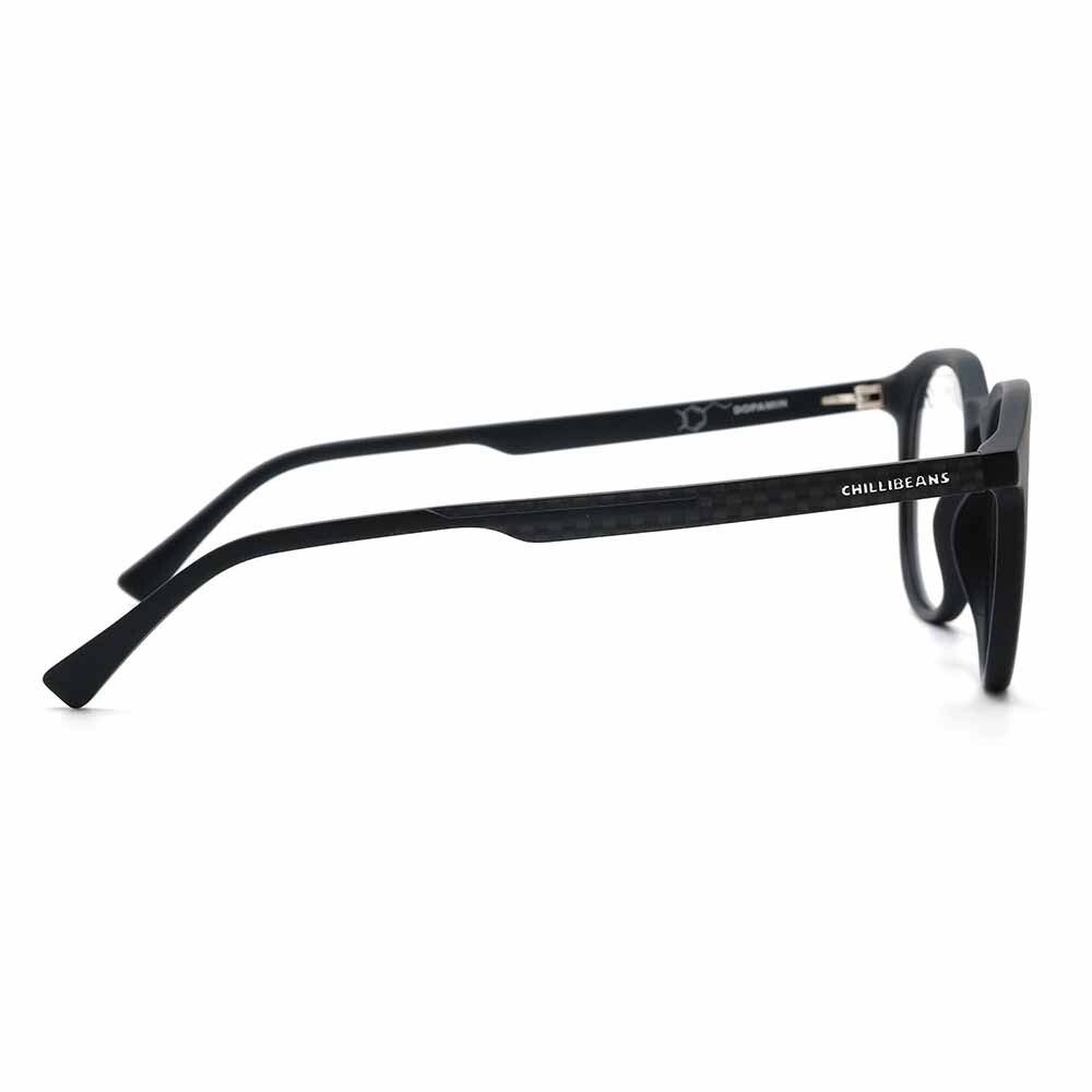 Lentes de Vista Chilli Beans Redondo Brillo/Negro