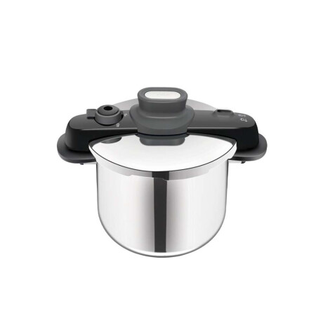 Olla a presión Tefal 8L 5 sistemas de seguridad compatible inducción Acero Inoxidable