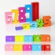 Bloques Construcción Números Apilables Montessori Didácticos Multicolor Bloques Construcción Números Apilables Montessori Didácticos Multicolor