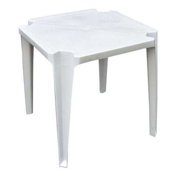 Mesa pvc cuadrada blanca Mesa pvc cuadrada blanca