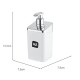 Dispensador de jabón 350ml BLANCO