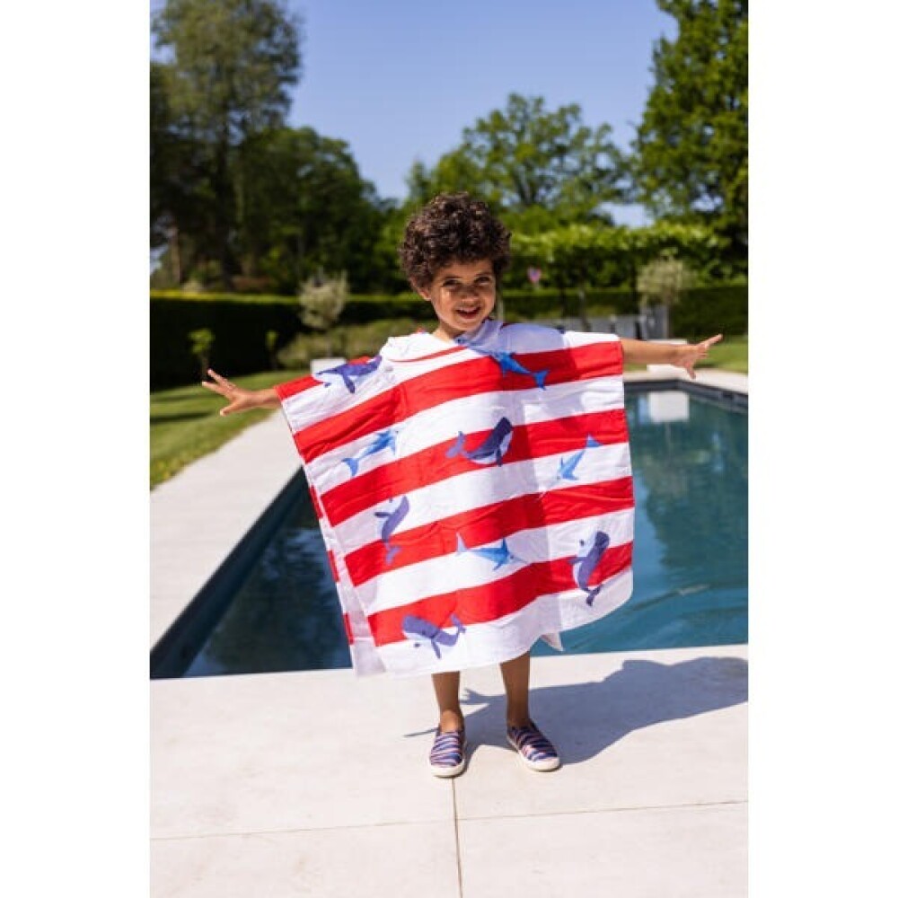 Toalla poncho swim essentials anclas