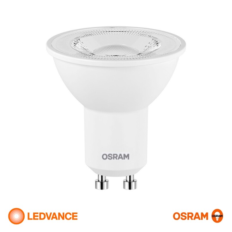 DICROICA LED OSRAM GU10 6W PAR16 36º 6500K Dicroica LED OSRAM GU10 6W PAR16 36º 2700K