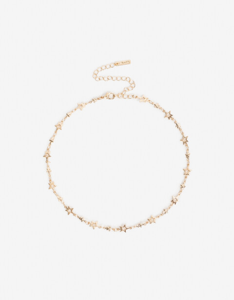 Chokers Metal Choker Estrellas Metal - Dorado