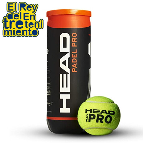 Tubo X3 Pelotas Head Padel Pro Tennis Tubo X3 Pelotas Head Padel Pro Tennis