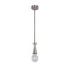 ""COLGANTE 1 LUZ ""PIA"" E27 60W NIQUEL" ""COLGANTE 1 LUZ ""PIA"" E27 60W NIQUEL"