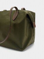 Bolso Shopper De Nylon L caqui