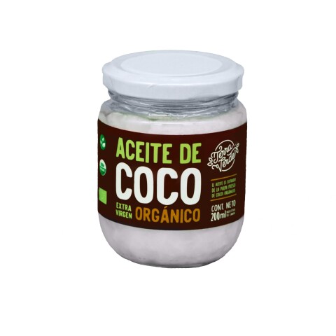 Aceite de coco Terra Verde Orgánico 200ml Aceite De Coco Terraverde200ml