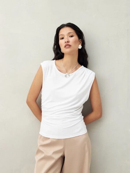 BLUZA D.CASSIN YUCA BLANCO