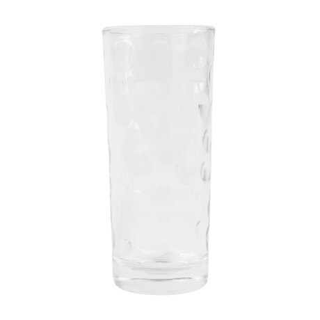 Set de 6 vasos de vidrio labrados 215ml Set de 6 vasos de vidrio labrados 215ml