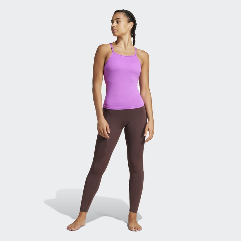 Musculosa Adidas Yoga Violeta