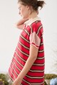 PRE VENTA VESTIDO SUN Rojo Y Chocolate