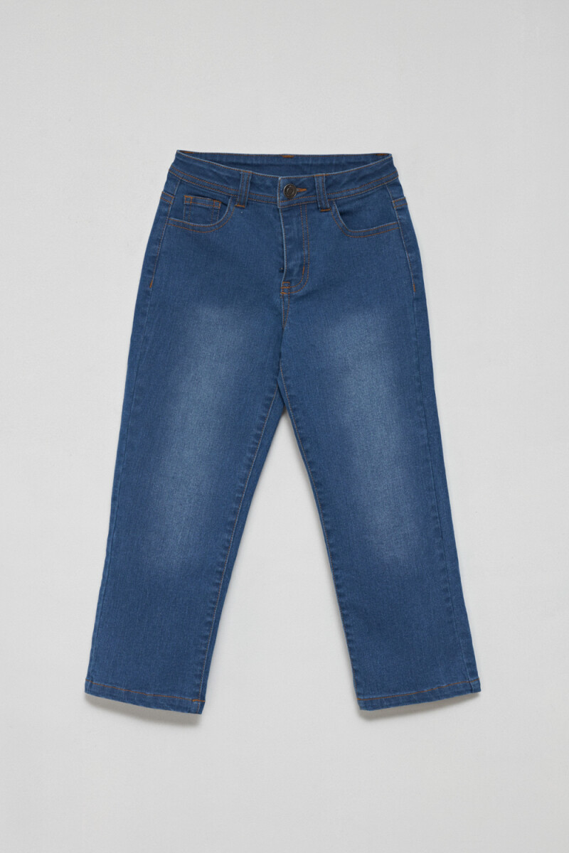 Pantalón de jean recto Azul claro