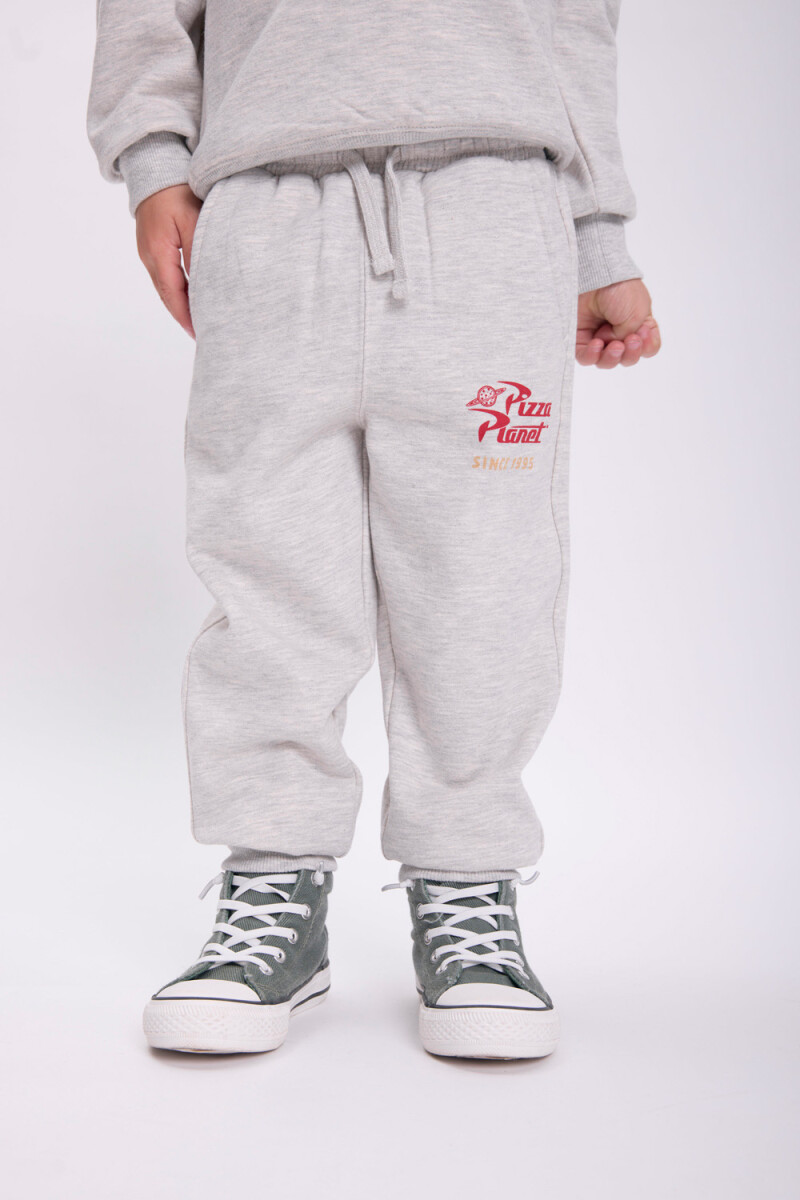 Pantalón deportivo jogger Gris Claro