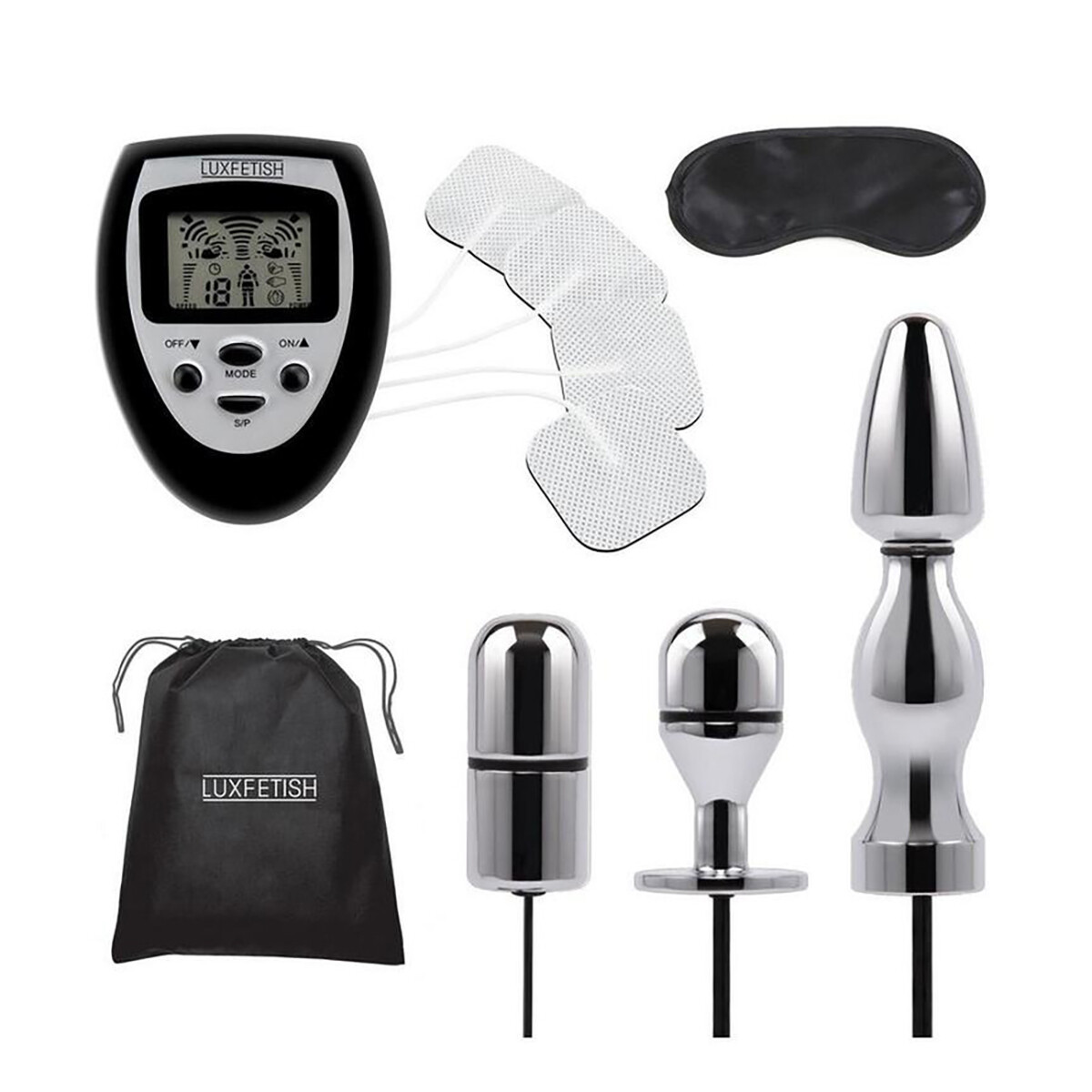 9PC Electro Sex Ultra Shock Set Lux Fetish 