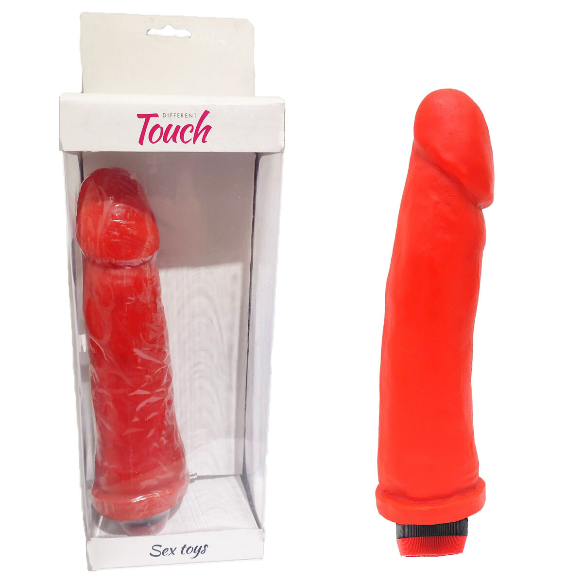 Vibrador Súper Large - Rojo 