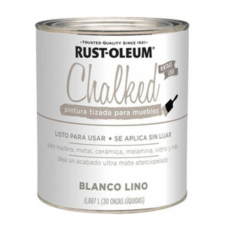 BROCHABLE RUST OLEUM TIZADO BLANCO LINO 0.887 N/a