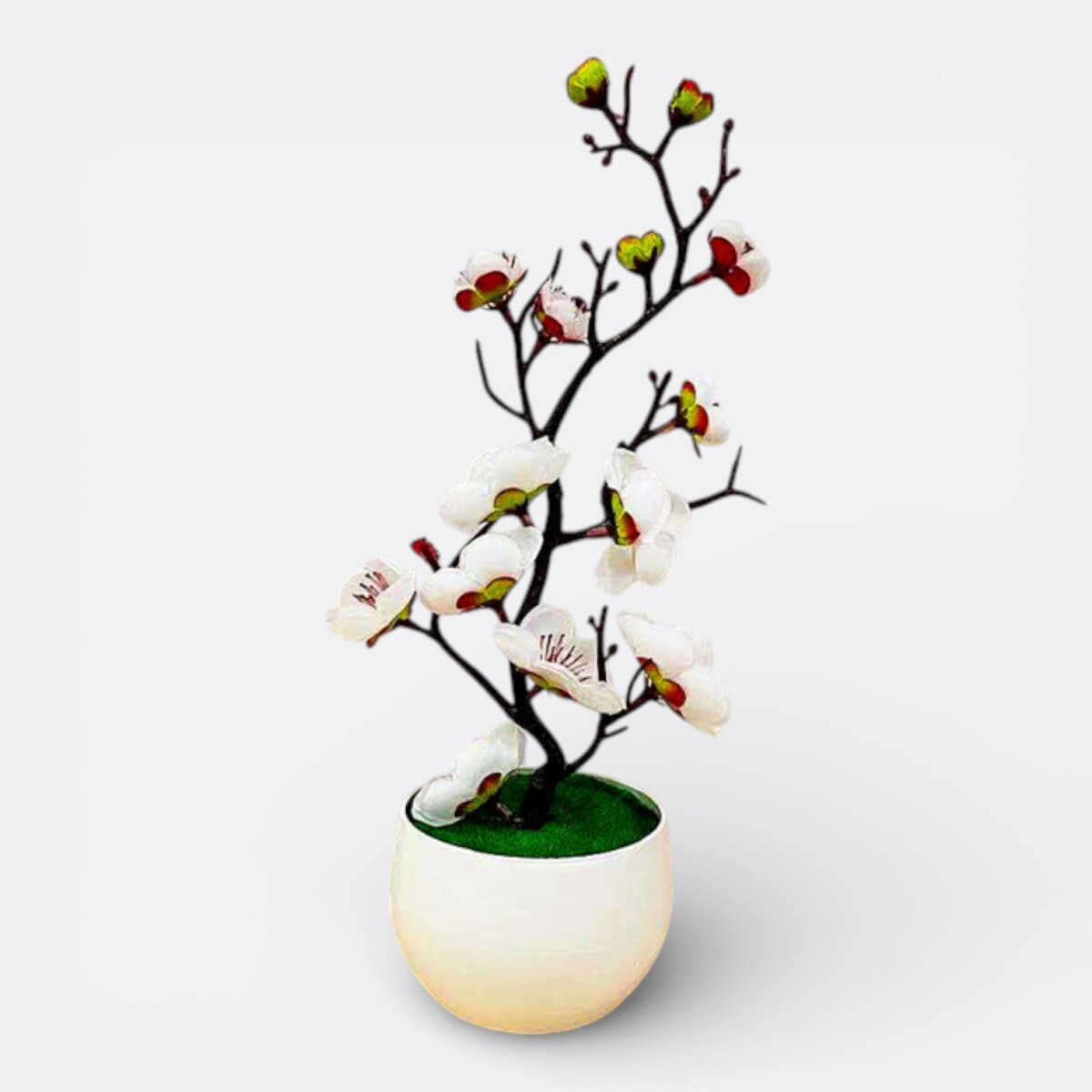 Orquídea Artificial Chica - Blanco 